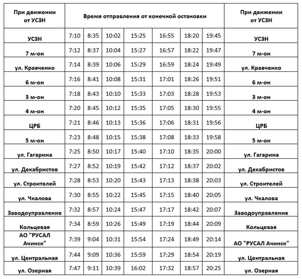 В Ачинске появился новый автобусный маршрут | 30.08.2022 | Ачинск -  БезФормата