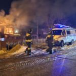 В Ачинске на пожаре погибли двое мужчин без определённого места жительства