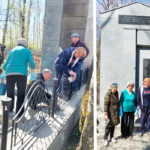 Ветераны комбината, профсоюзы и студенты навели порядок на мемориале умершим в госпиталях Ачинска