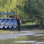 Дата установки наплавного моста через Чулым по-прежнему неизвестна