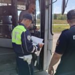 Сотрудники ачинской Госавтоинспекции проверили общественные автобусы