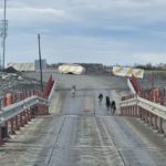 Движение по наплавному мосту закрыто с 15 октября