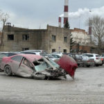 Серьёзное ДТП произошло сегодня ночью на дороге, ведущей на Айдашки