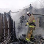 В Ачинске на пожаре погиб мужчина