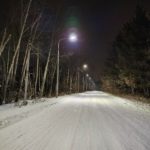 В Ачинске продолжается модернизация уличного освещения