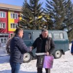 «Ачинское ДРСУ» передало нашим бойцам-землякам автомобиль-внедорожник