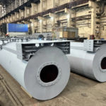 В Красноярске завершается изготовление дополнительной секции наплавного моста