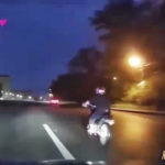 В Ачинске нетрезвый мотоциклист устроил ночные гонки с экипажем ДПС и оказался в больнице