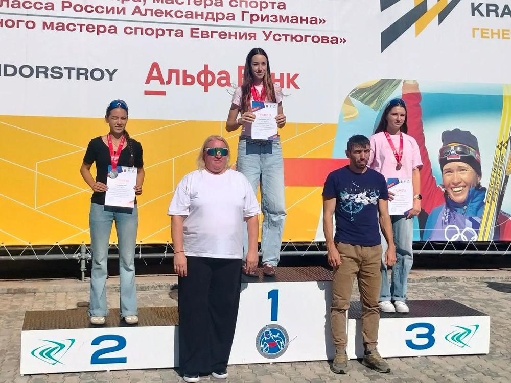 Перепелкина С. - 1 место, Ускова В - 3 место